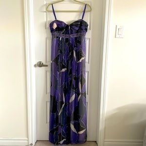 BCBGMaxAzaria floor length dress - perfect for special occasions